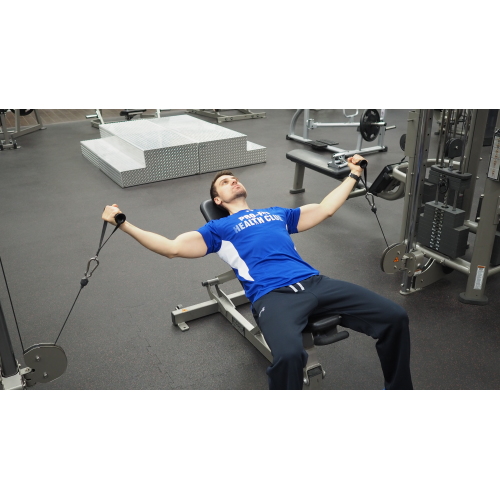 cable crossover machine back exercises